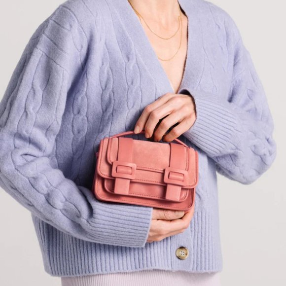 Mlouye Handbags - Mlouye Mini Eddy Bag in Cashmere Rose